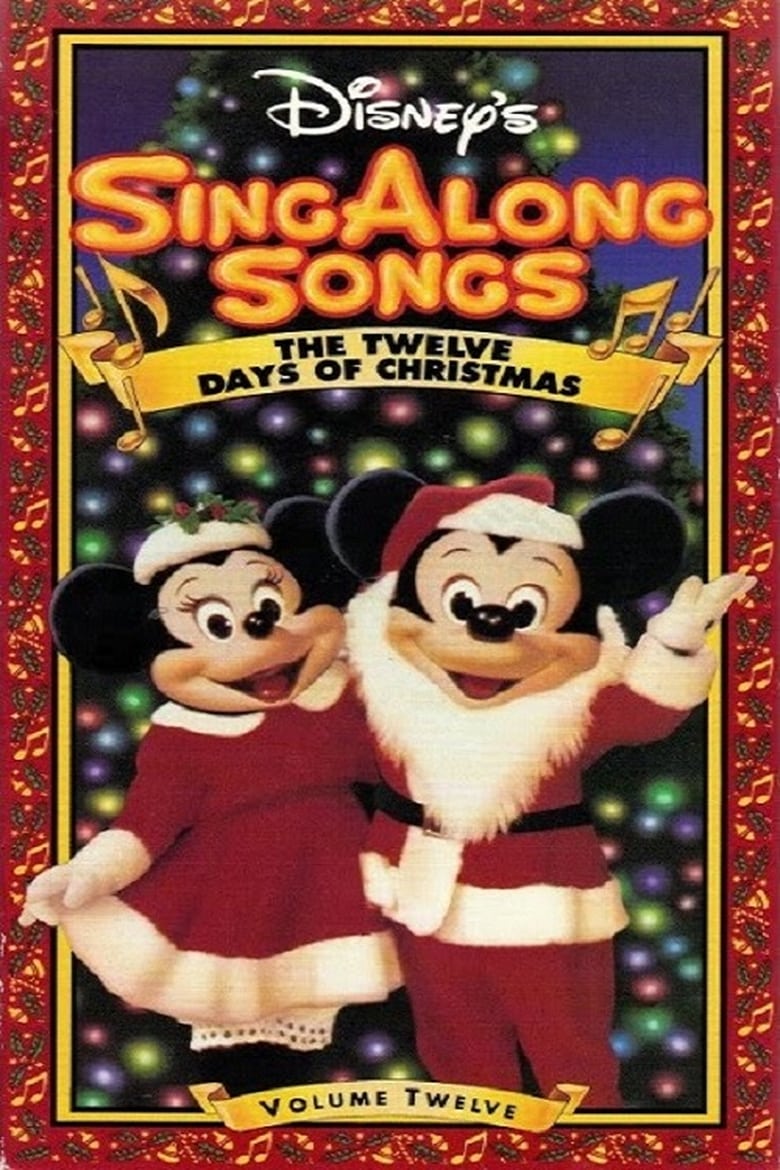 Poster of Disney's Sing-Along Songs: The Twelve Days of Christmas