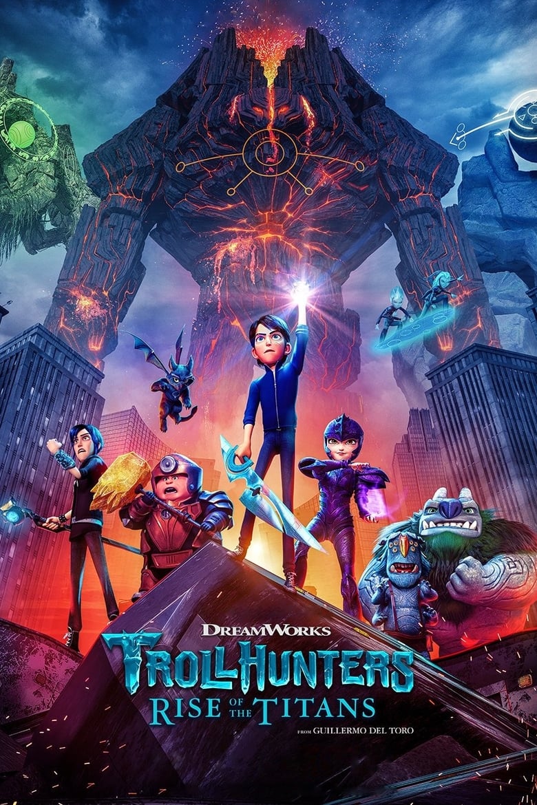 Poster of Trollhunters: Rise of the Titans