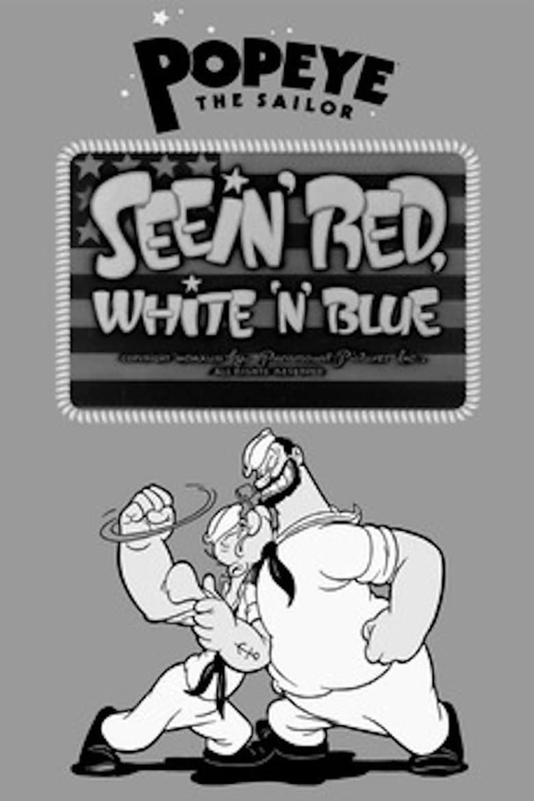 Poster of Seein' Red, White 'n' Blue