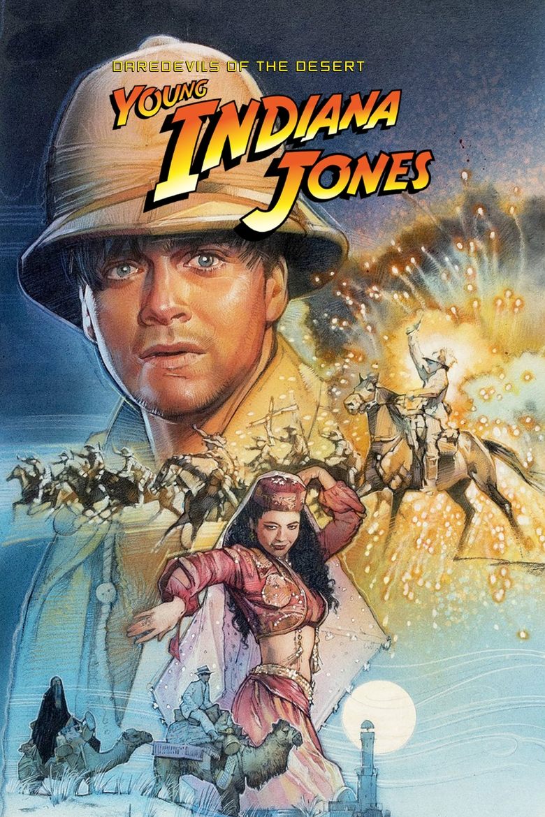 Poster of The Adventures of Young Indiana Jones: Daredevils of the Desert