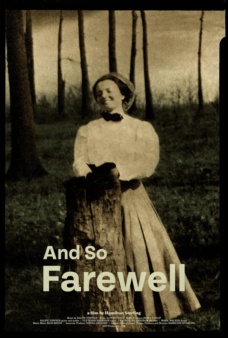 Poster of And So Farewell