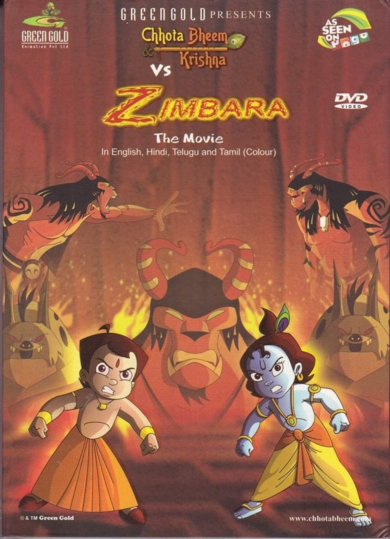 Poster of Chhota Bheem aur Krishna vs Zimbara