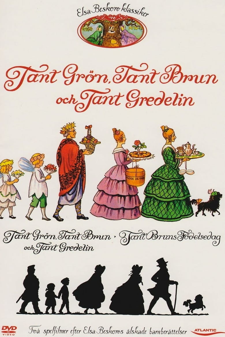 Poster of Tant Grön, tant Brun och tant Gredelin