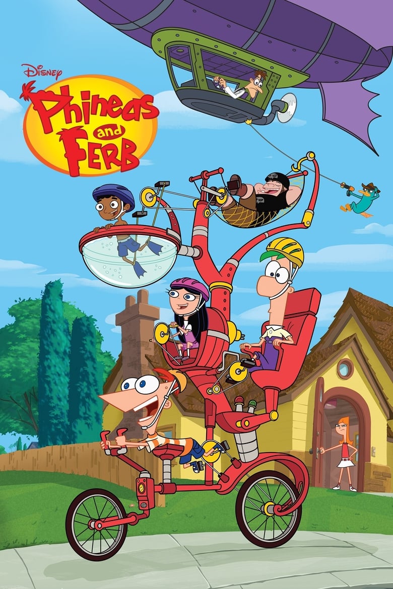 Poster of Cast and Crew in Phineas And Ferb - Season 3 - Episode 10 - Candace Disconnected