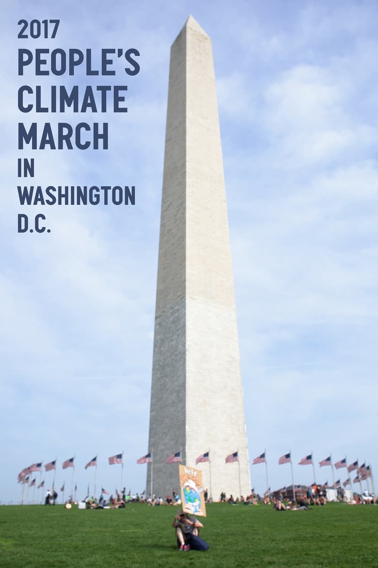 Poster of 2017 People's Climate March in Washington D.C.