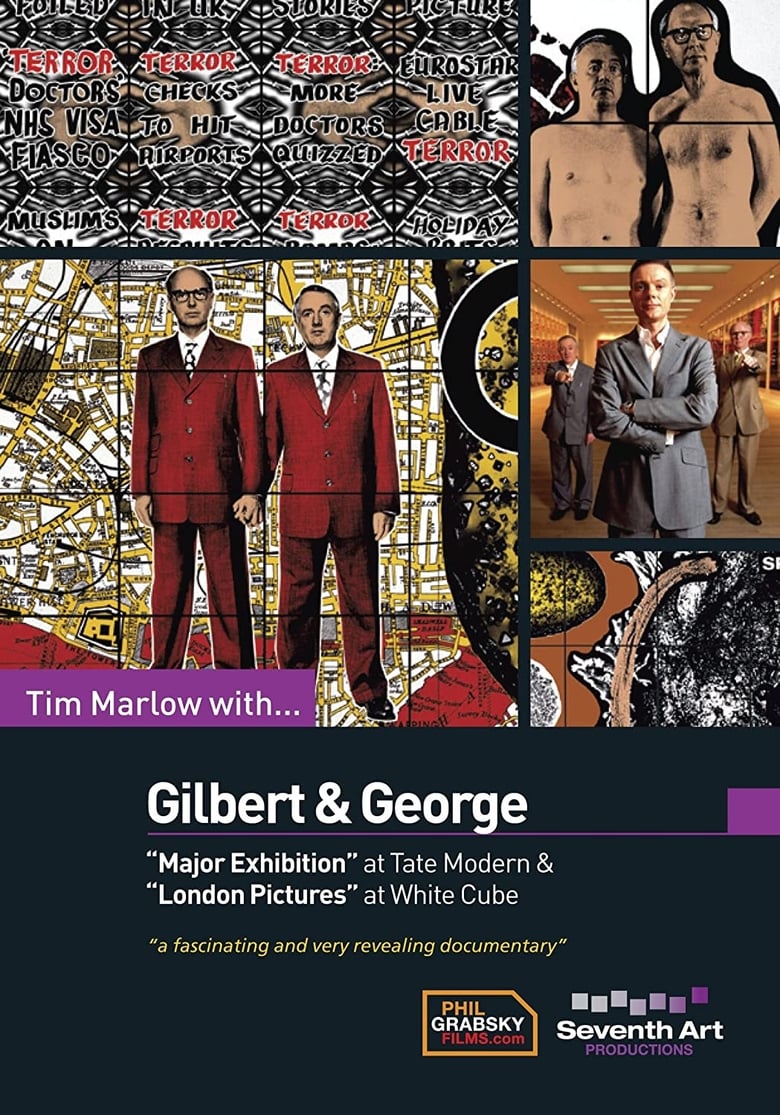 Poster of Tim Marlow with Gilbert & George