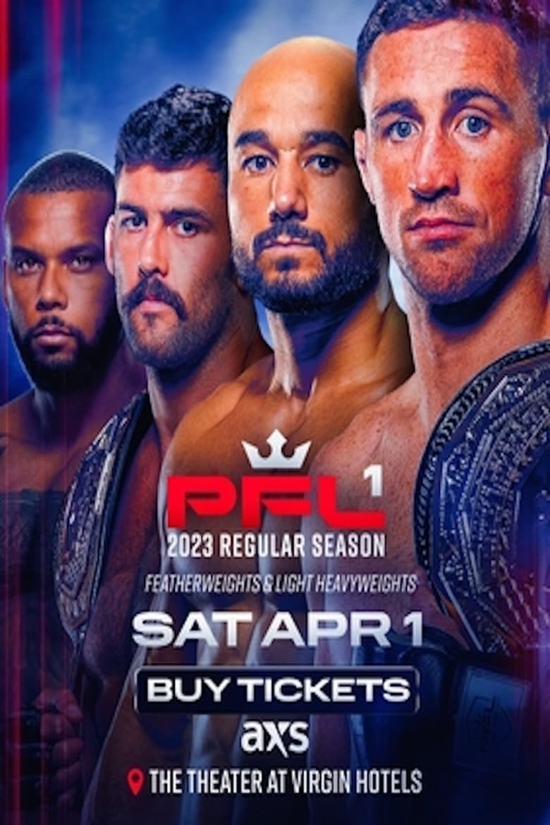 Poster of PFL 1: 2023 Regular Season