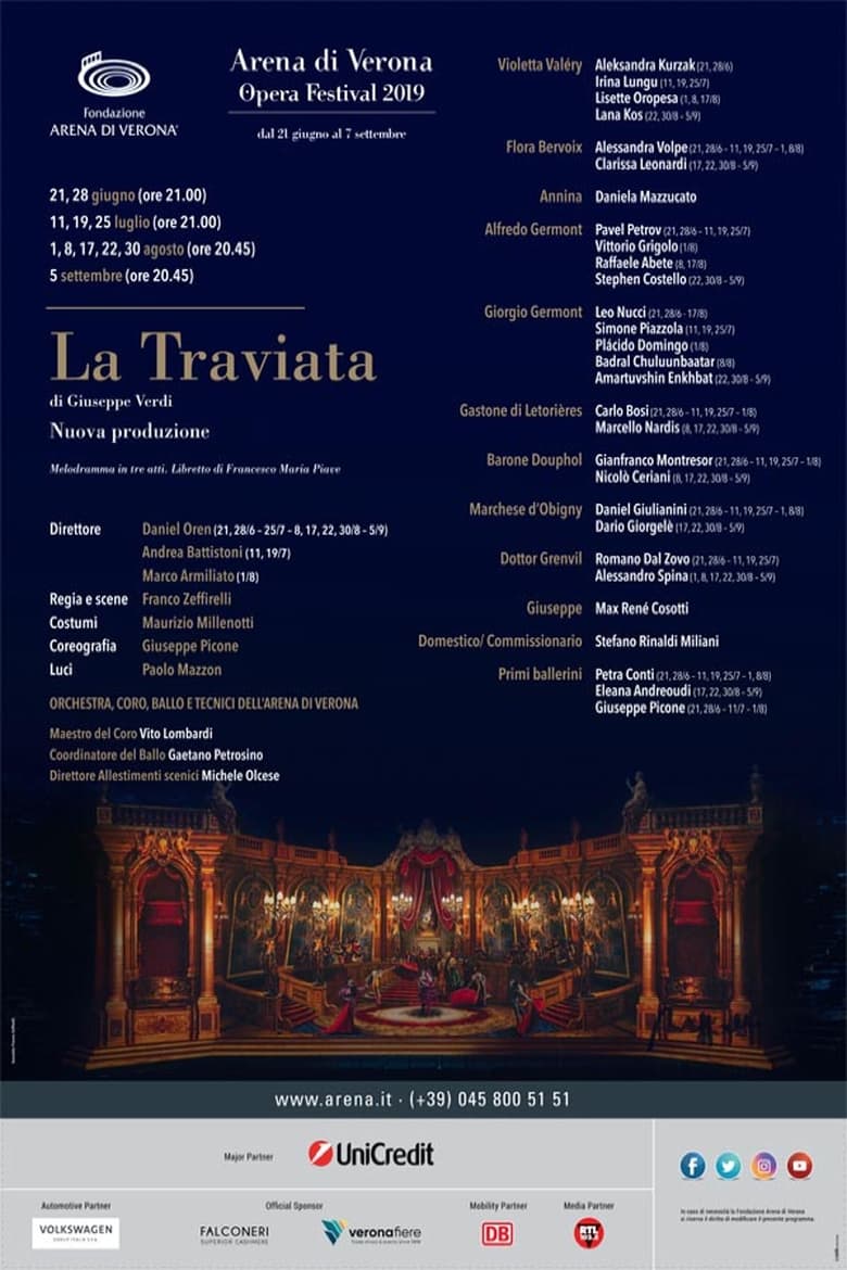 Poster of La Traviata - Arena di Verona