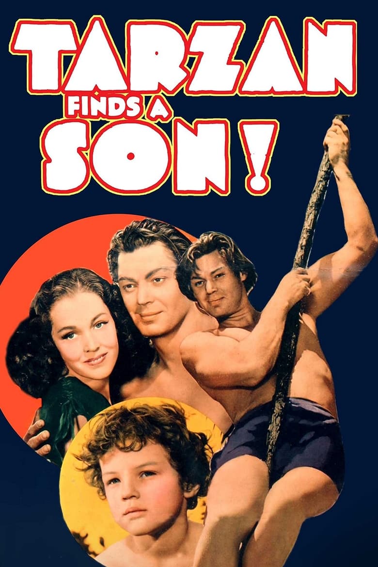 Poster of Tarzan Finds a Son!