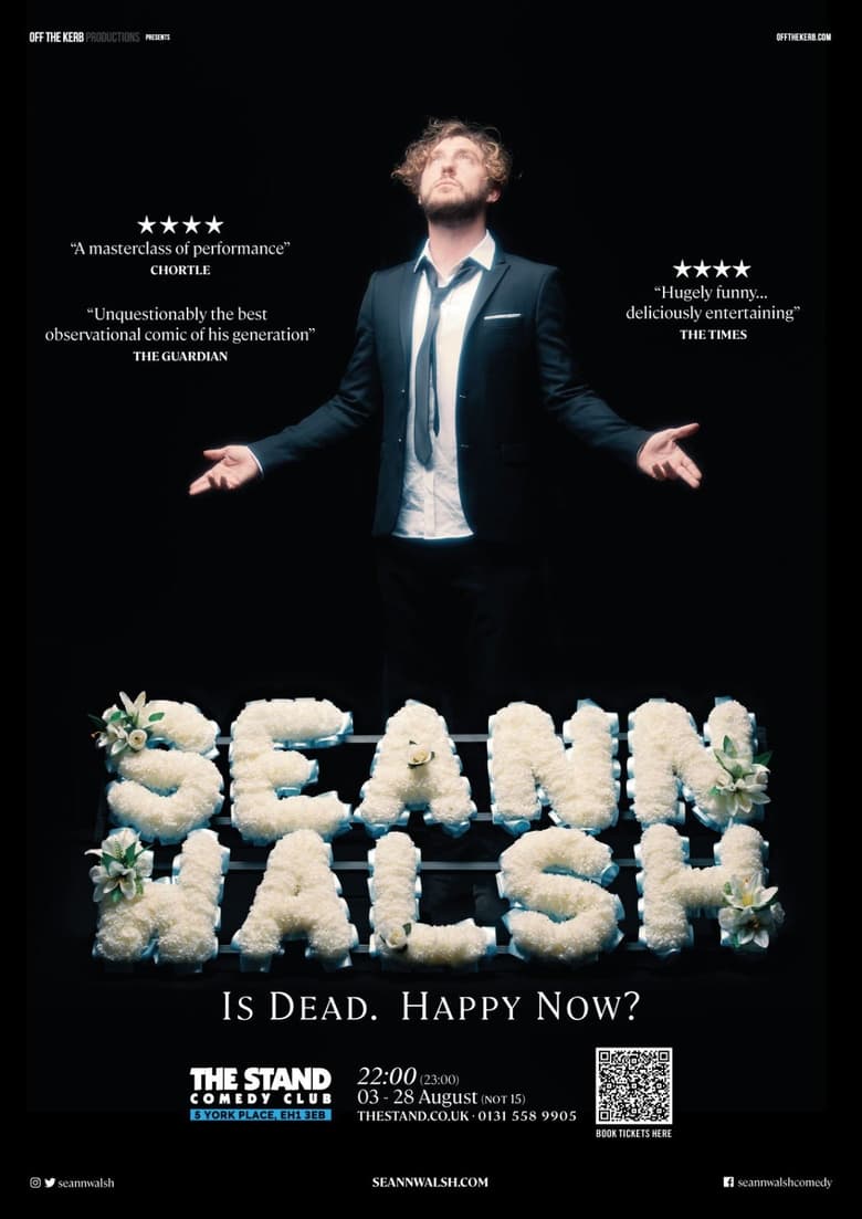 Poster of Seann Walsh: Is Dead, Happy Now?