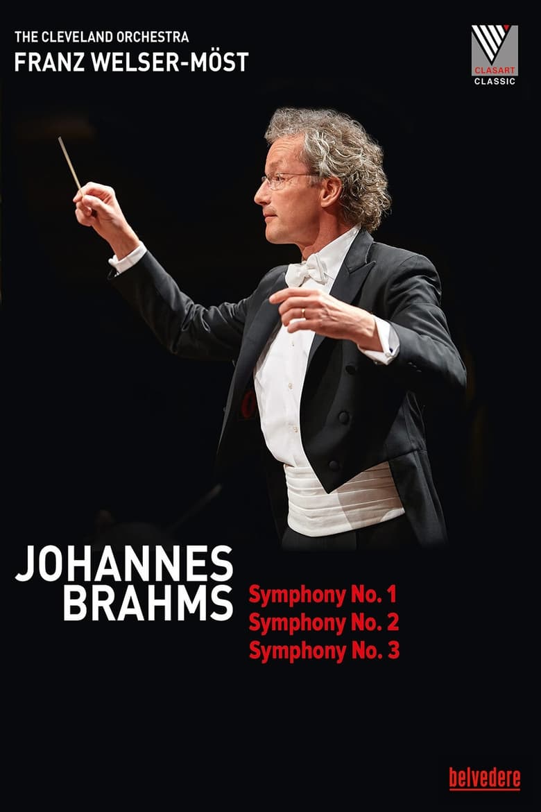 Poster of Johannes Brahms - Symphony No.1, 2 & 3 (The Cleveland Orchestra)