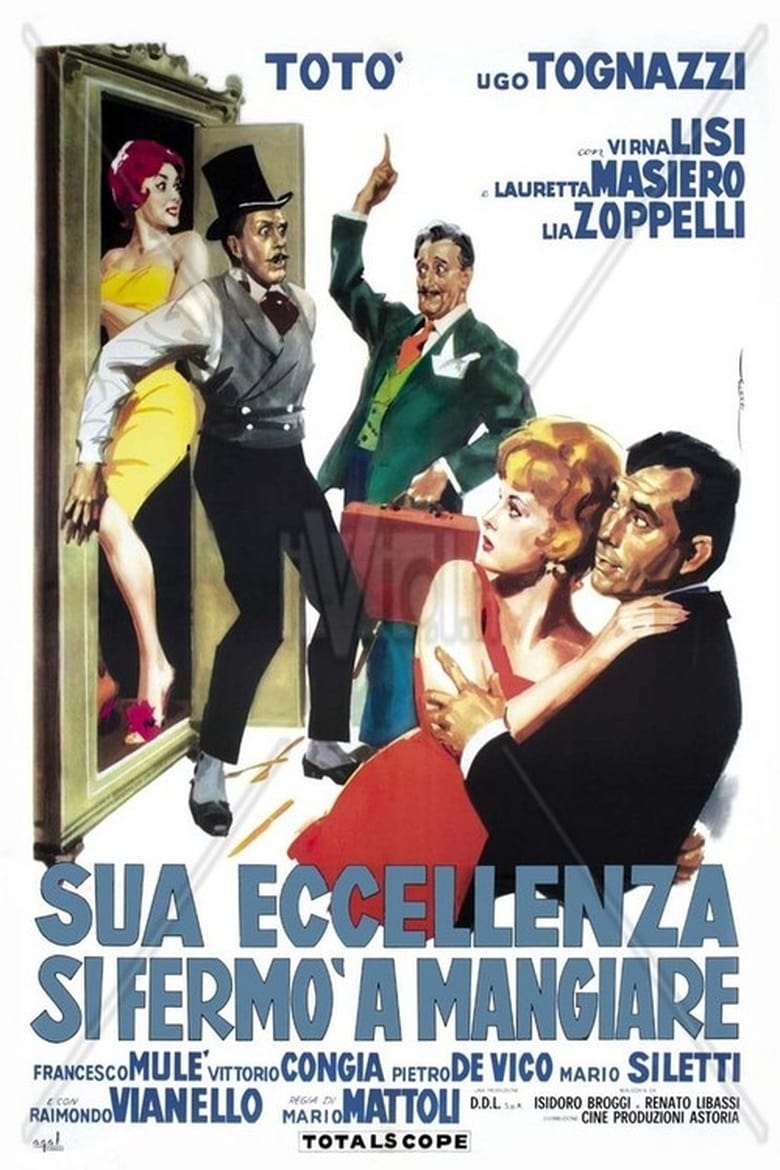 Poster of Sua Eccellenza si fermò a mangiare