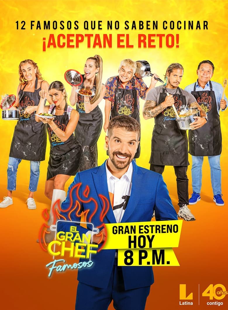 Poster of El Gran Chef Famosos