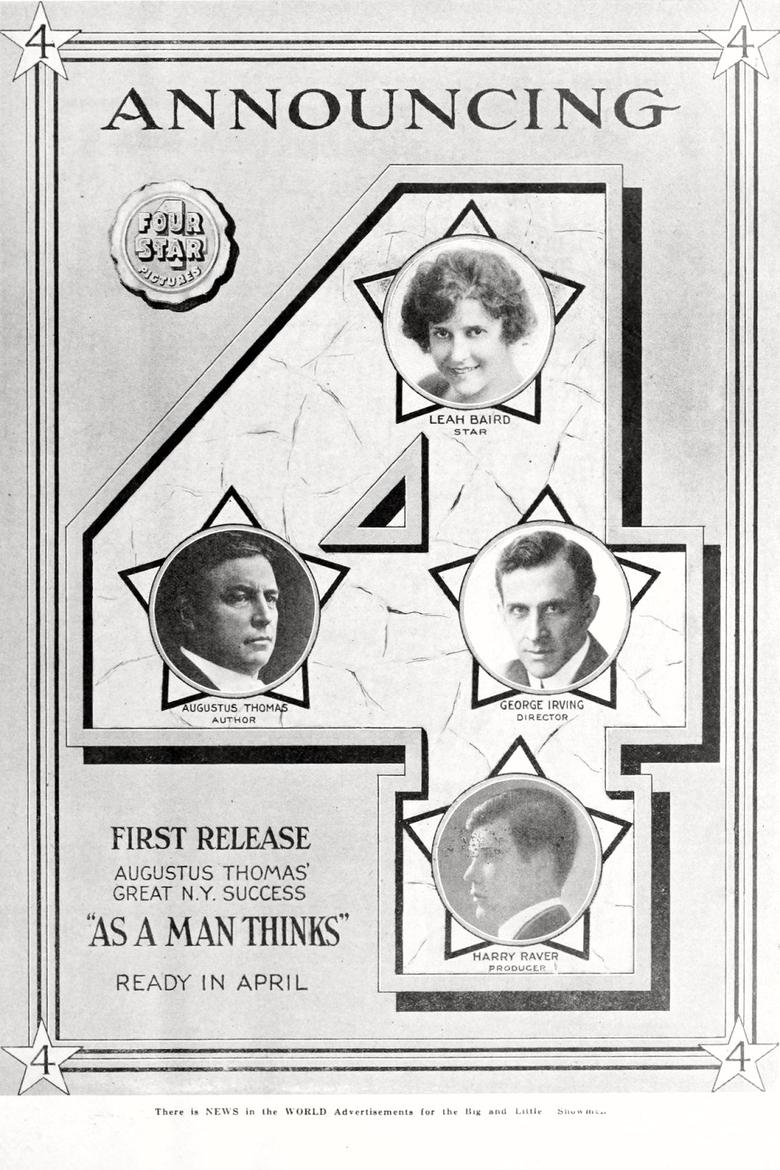 Poster of As a Man Thinks