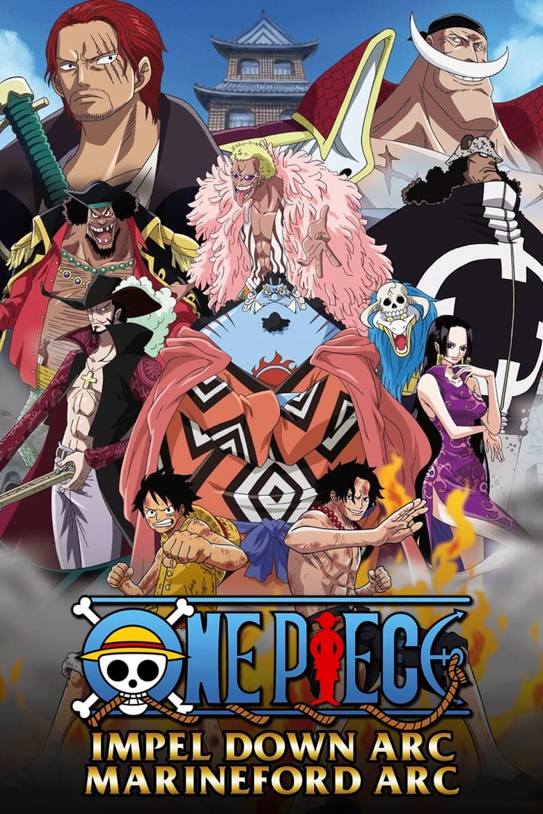 Poster of Episodes in One Piece - Impel Down & Marineford - Impel Down & Marineford