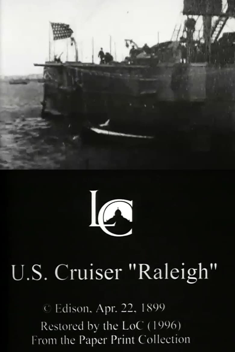 Poster of U.S. Cruiser 'Raleigh'