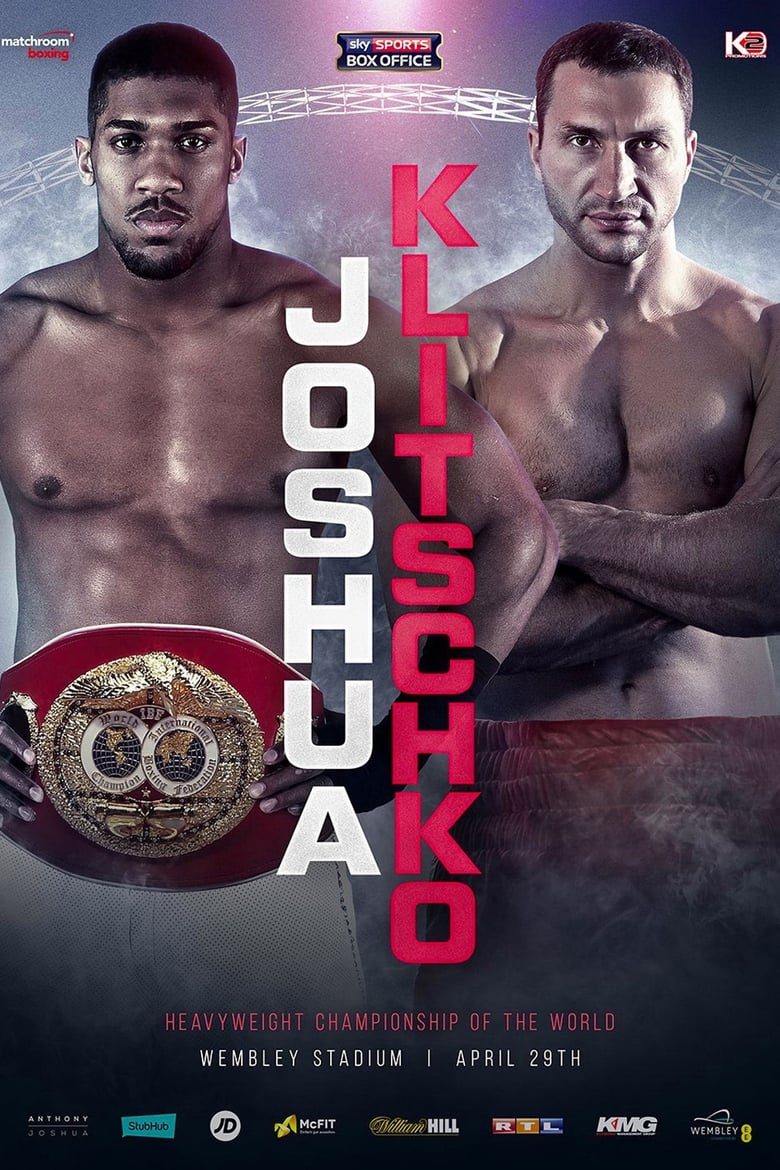 Poster of Anthony Joshua vs. Wladimir Klitschko