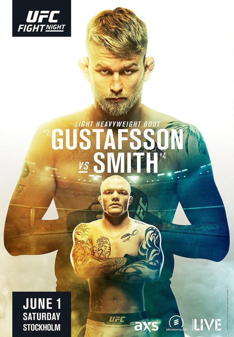 Poster of UFC Fight Night 153: Gustafsson vs. Smith