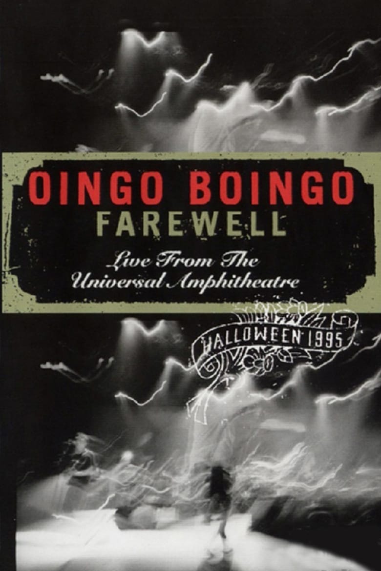 Poster of Oingo Boingo: Farewell (Live from the Universal Amphitheatre)