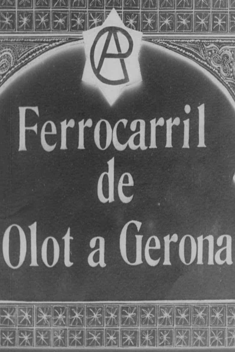 Poster of Railway from Olot to Gerona