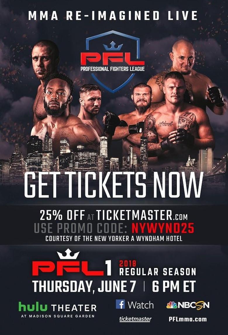 Poster of PFL 2018 #1: Regular Season - Harrison vs. Tursyn