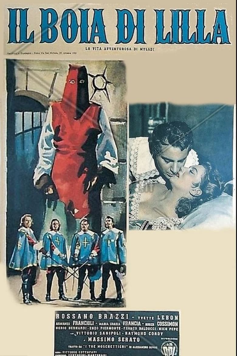 Poster of Milady and the Musketeers