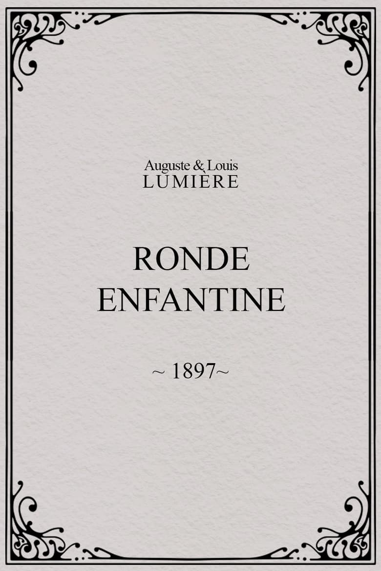 Poster of Ronde enfantine