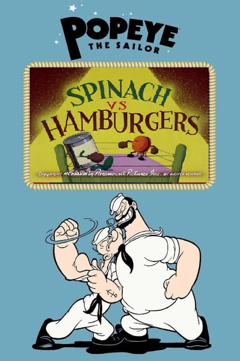 Poster of Spinach vs Hamburgers