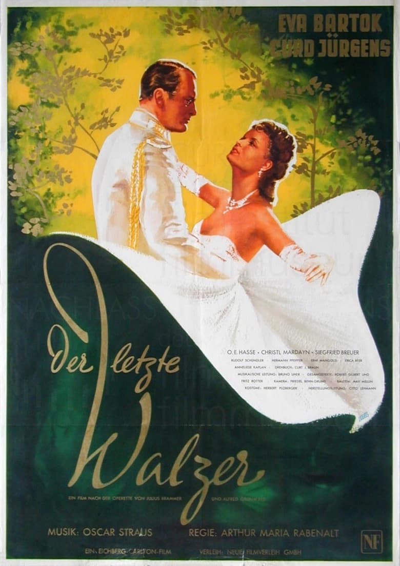 Poster of Der letzte Walzer