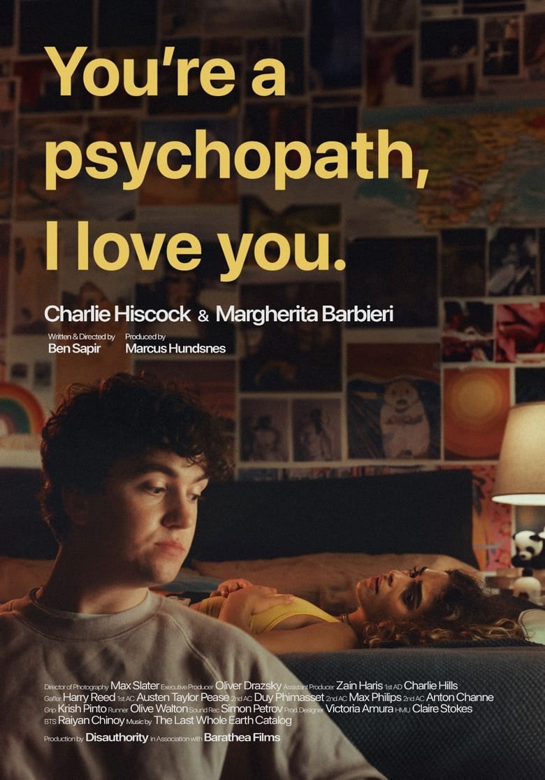 Poster of You’re A Psychopath, I Love You.