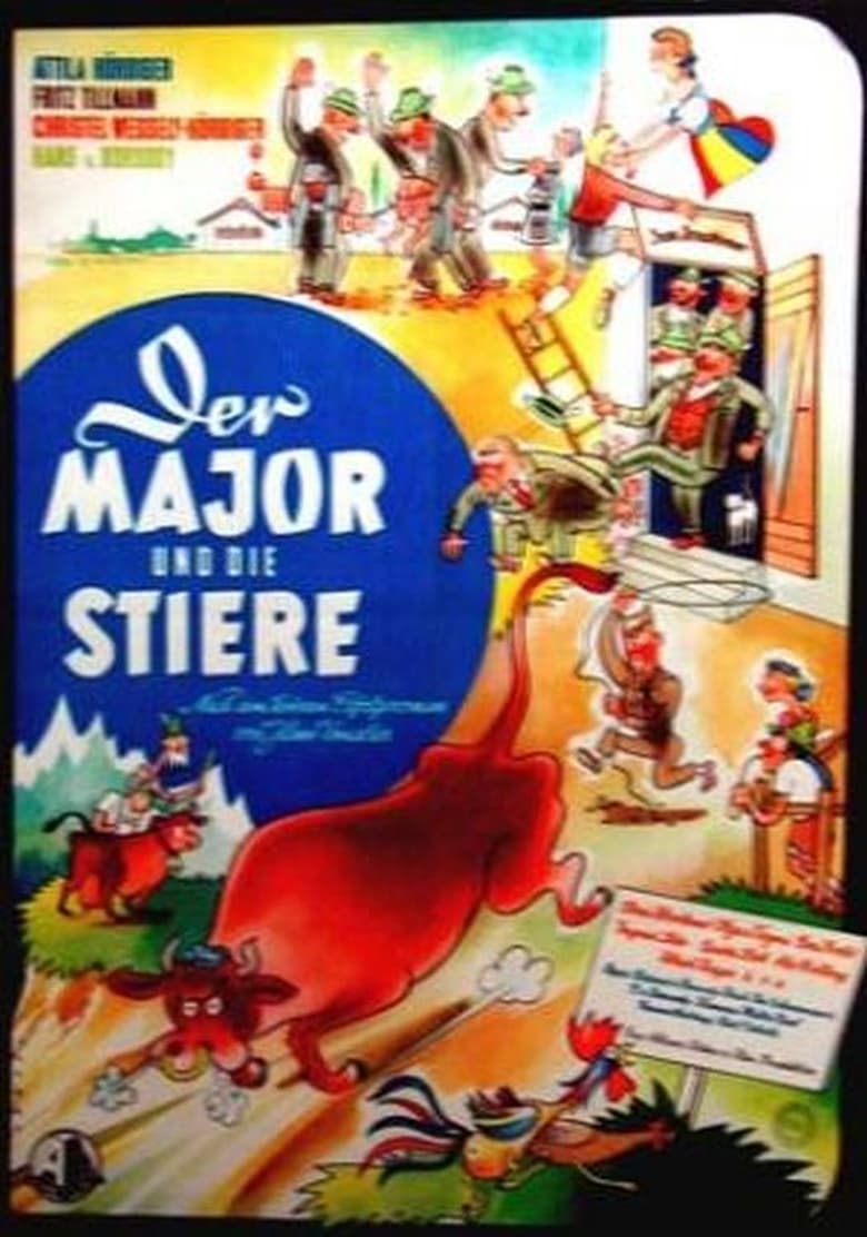 Poster of Der Major und die Stiere