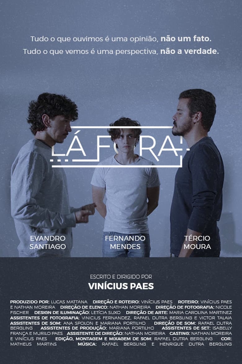 Poster of Lá Fora