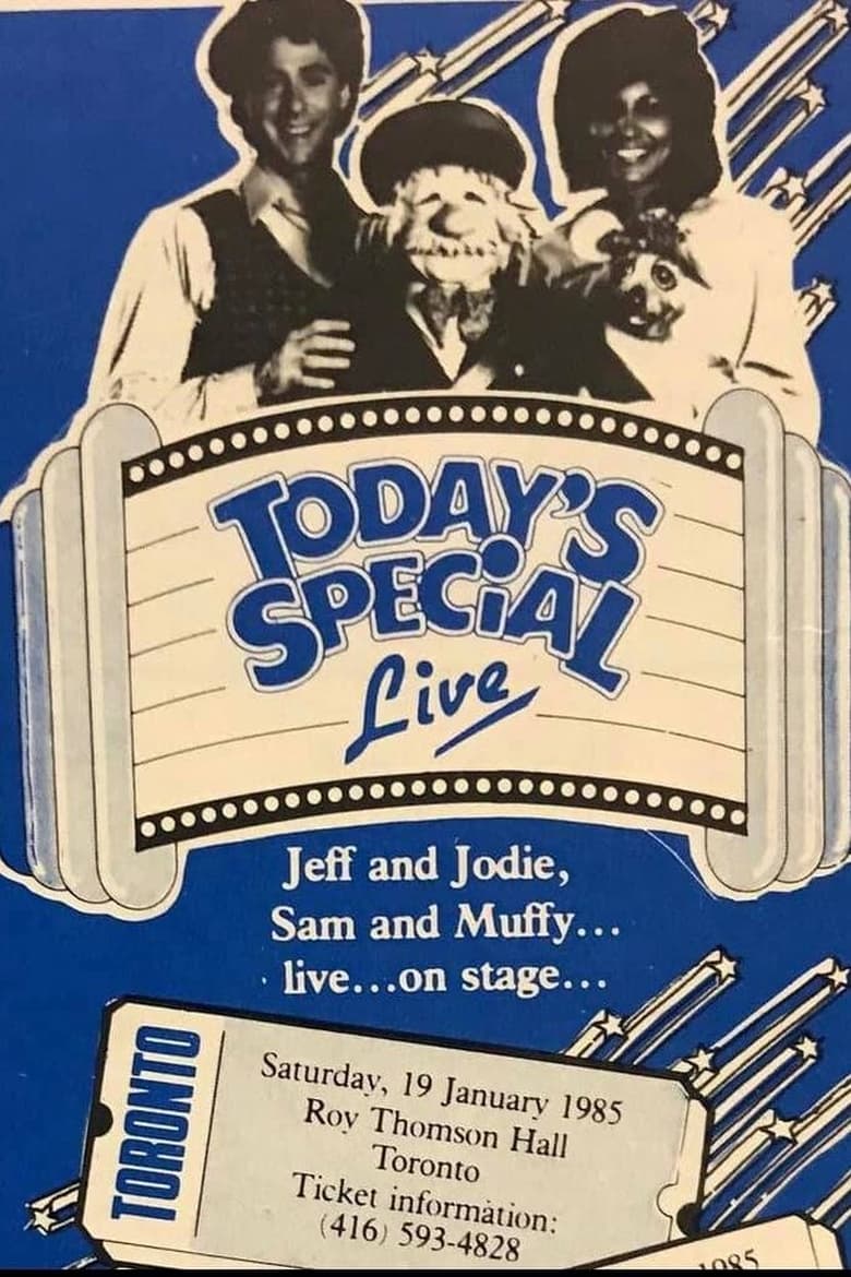 Poster of Today's Special: Live on Stage