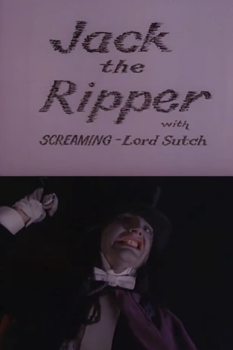 Poster of Jack the Ripper with Screaming Lord Sutch