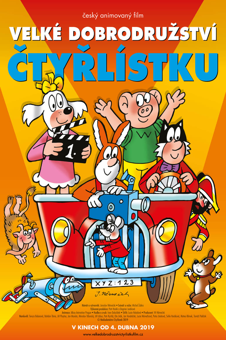 Poster of Velké dobrodružství Čtyřlístku