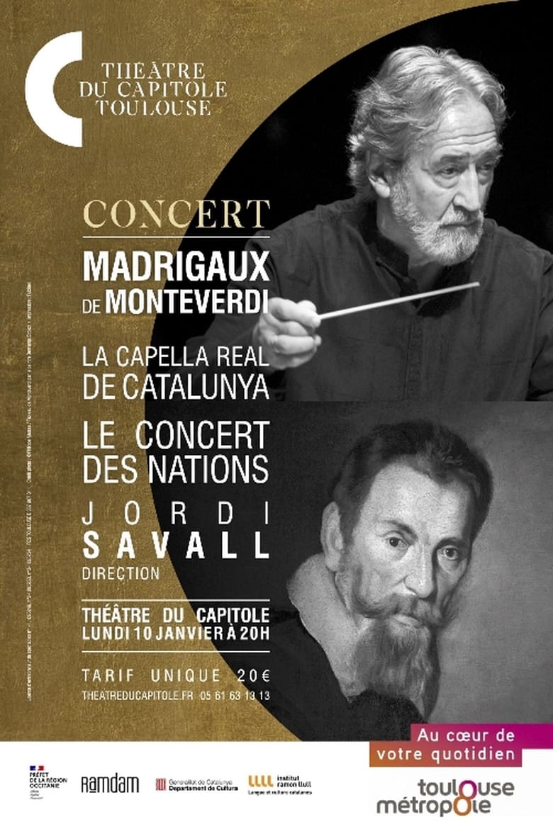 Poster of JORDI SAVALL : Madrigali, Guerrieri & Amorosi