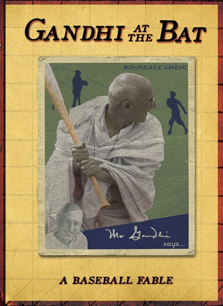 Poster of Gandhi at the Bat