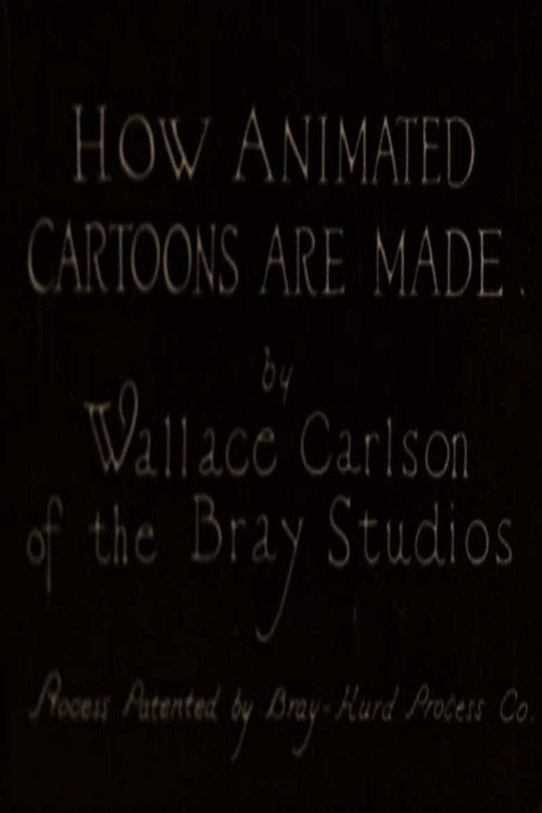 Poster of How Animated Cartoons Are Made