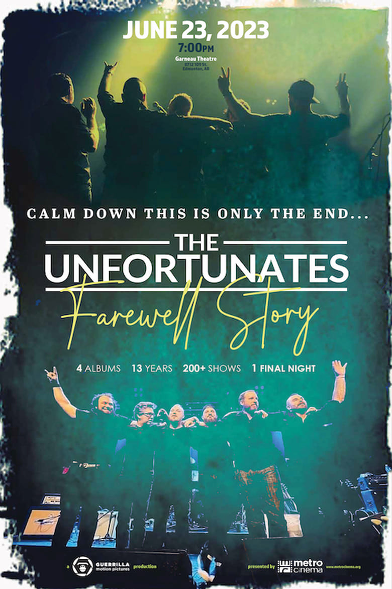 Poster of Calm Down This is Only the End: The Unfortunates Farewell Story