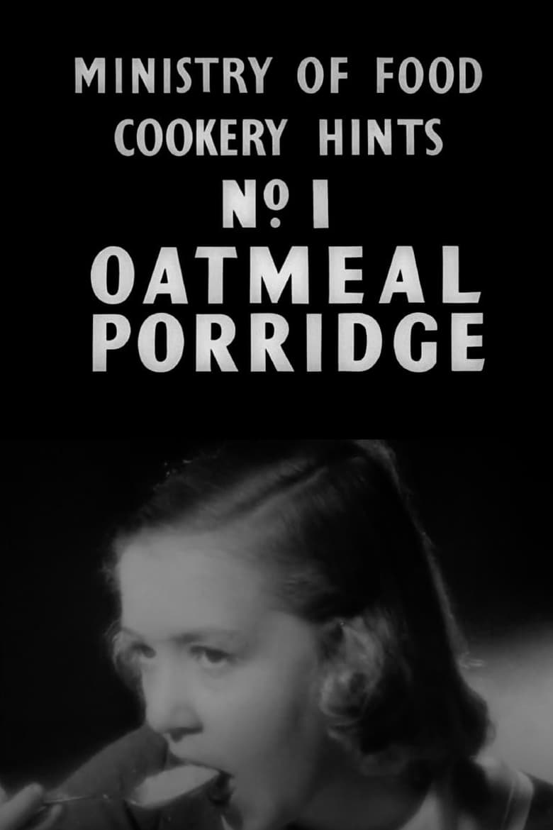 Poster of Cookery Hints: Oatmeal Porridge