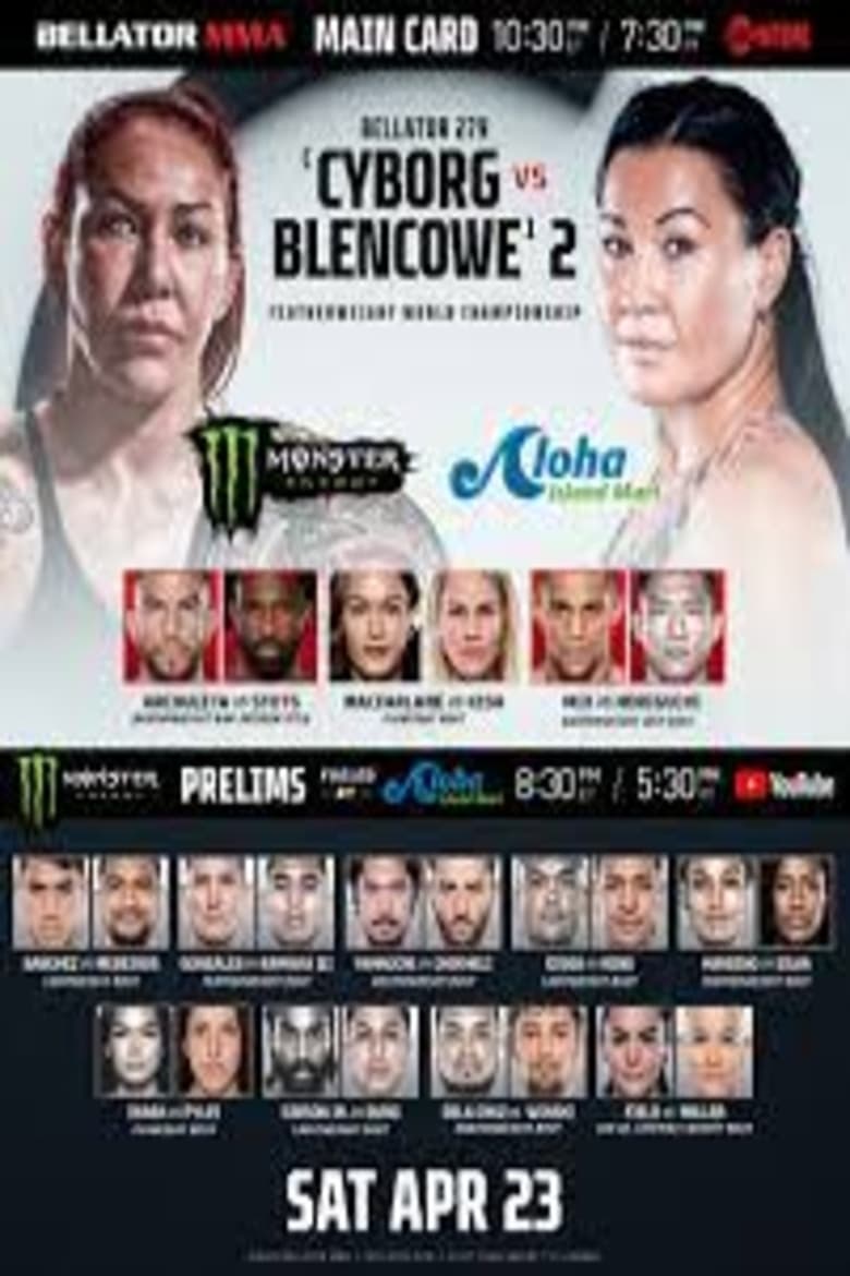 Poster of Bellator 279: Cyborg vs. Blencowe 2