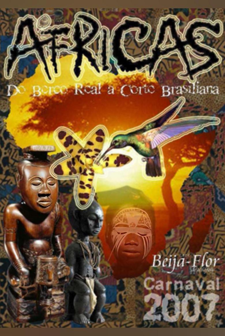 Poster of Beija-Flor De Nilópolis - Áfricas - Do Berço Real à Corte Brasiliana