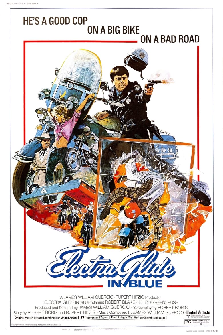 Poster of Electra Glide in Blue