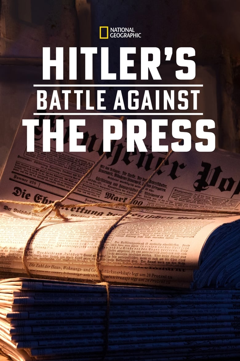 Poster of Hitler's Battle Against the Press