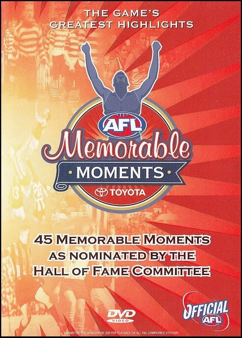 Poster of AFL memorable moments