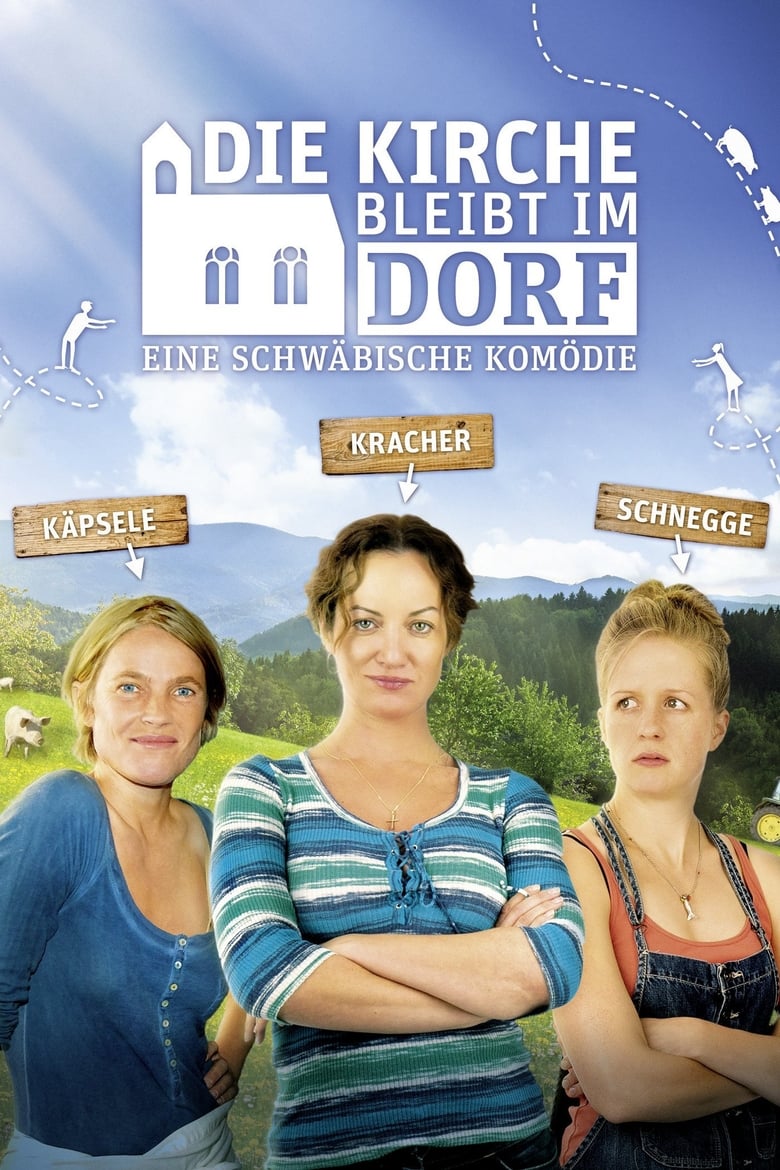 Poster of Die Kirche bleibt im Dorf