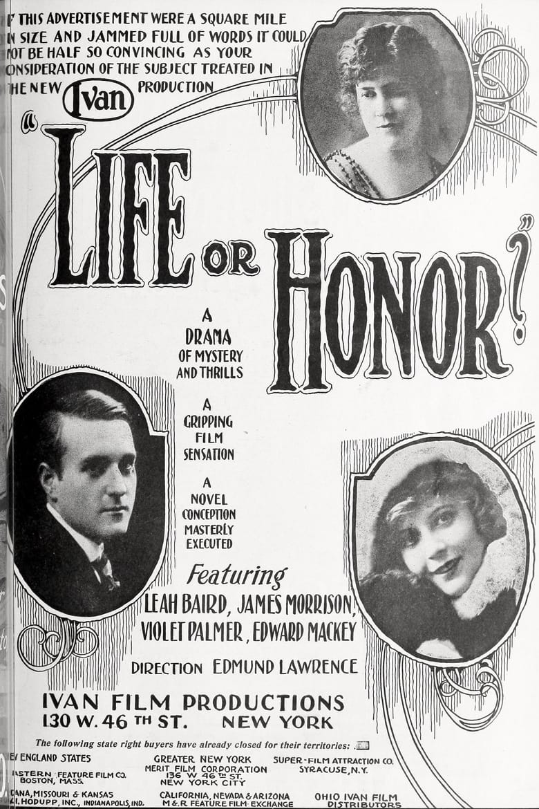 Poster of Life or Honor?