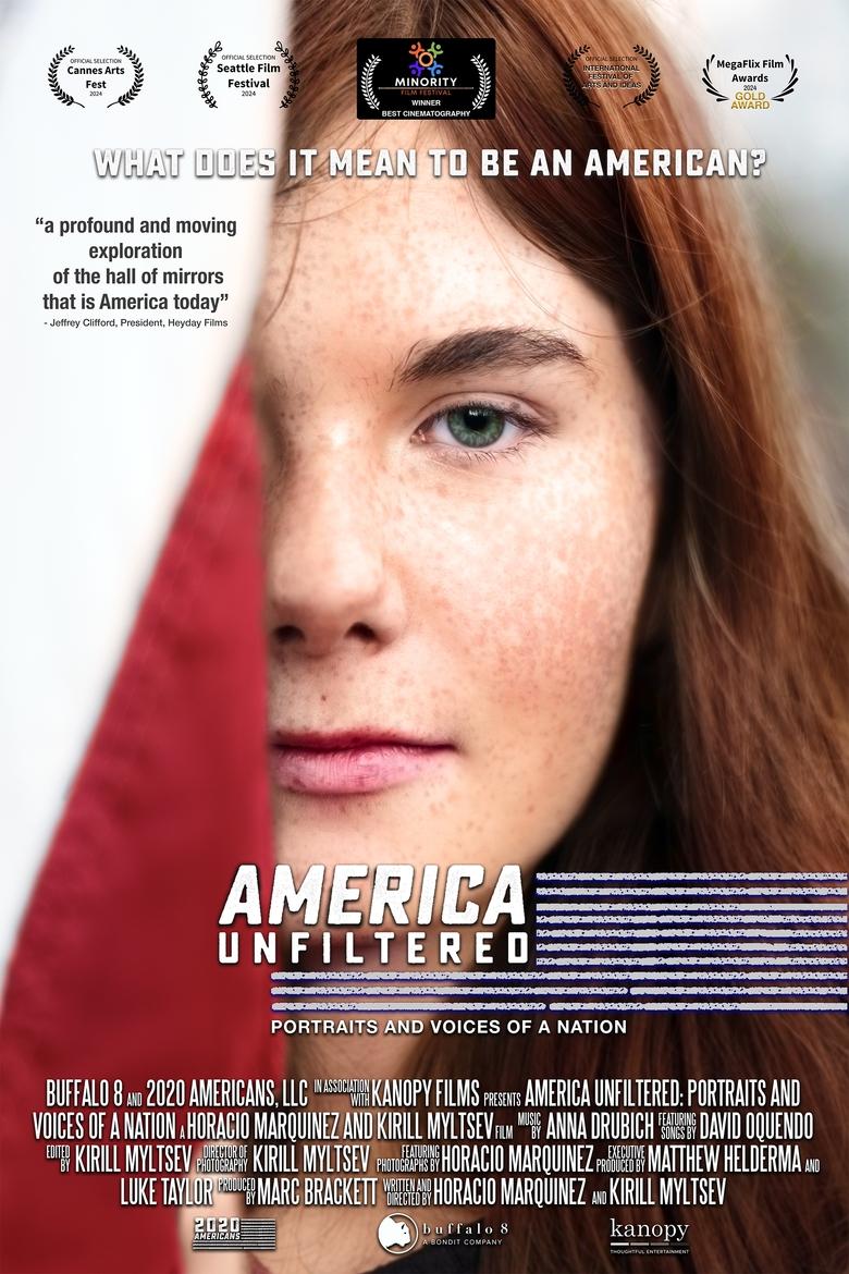 Poster of America Unfiltered: Portraits and Voices of a Nation