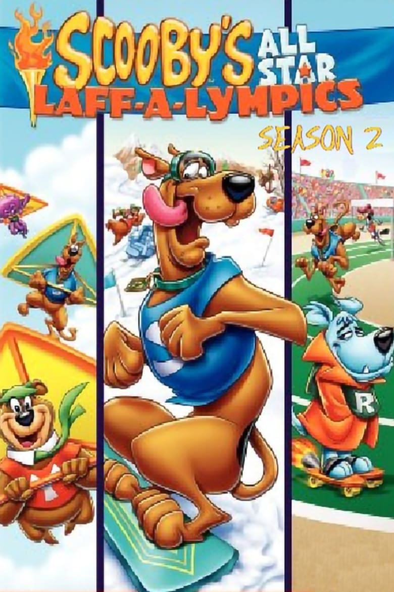 Poster of Cast and Crew in Scooby's Laff A Lympics - Season 2 - Episode 25 - Canada