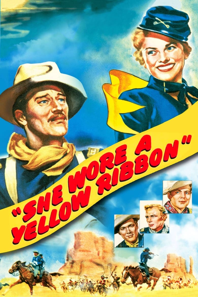 Poster of She Wore a Yellow Ribbon